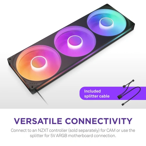 Nzxt F420 RGB Core Single Frame Cabinet Fan